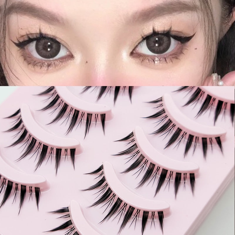 Manga Lashes — Soft Natural Strip Eyelashes | 25 Styles