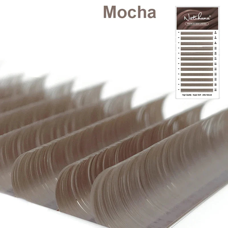 Colored Individual Lash Extensions — Faux Mink | 11 Shades