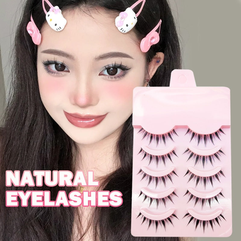 Manga Lashes — Soft Natural Strip Eyelashes | 25 Styles