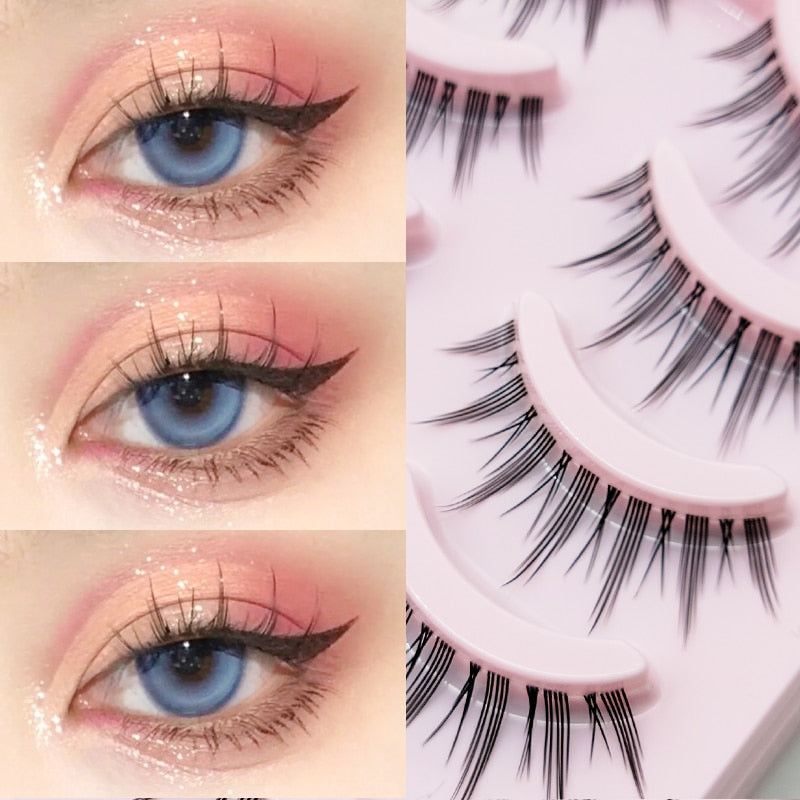 Manga Lashes — Soft Natural Strip Eyelashes | 25 Styles