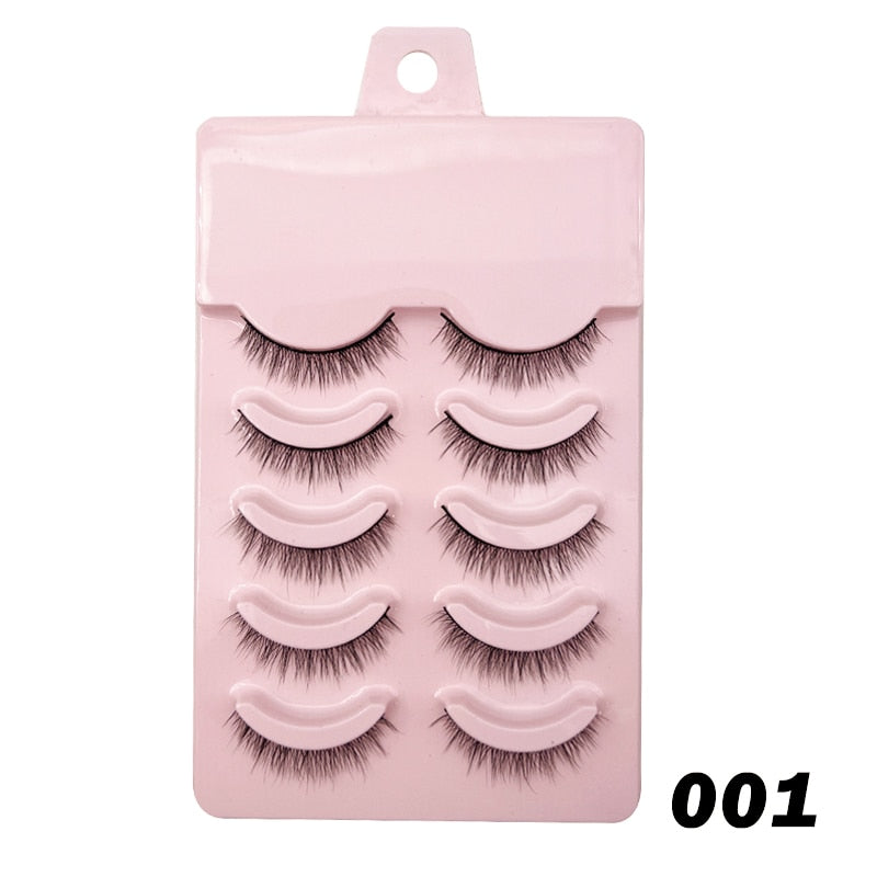 Manga Lashes — Soft Natural Strip Eyelashes | 25 Styles