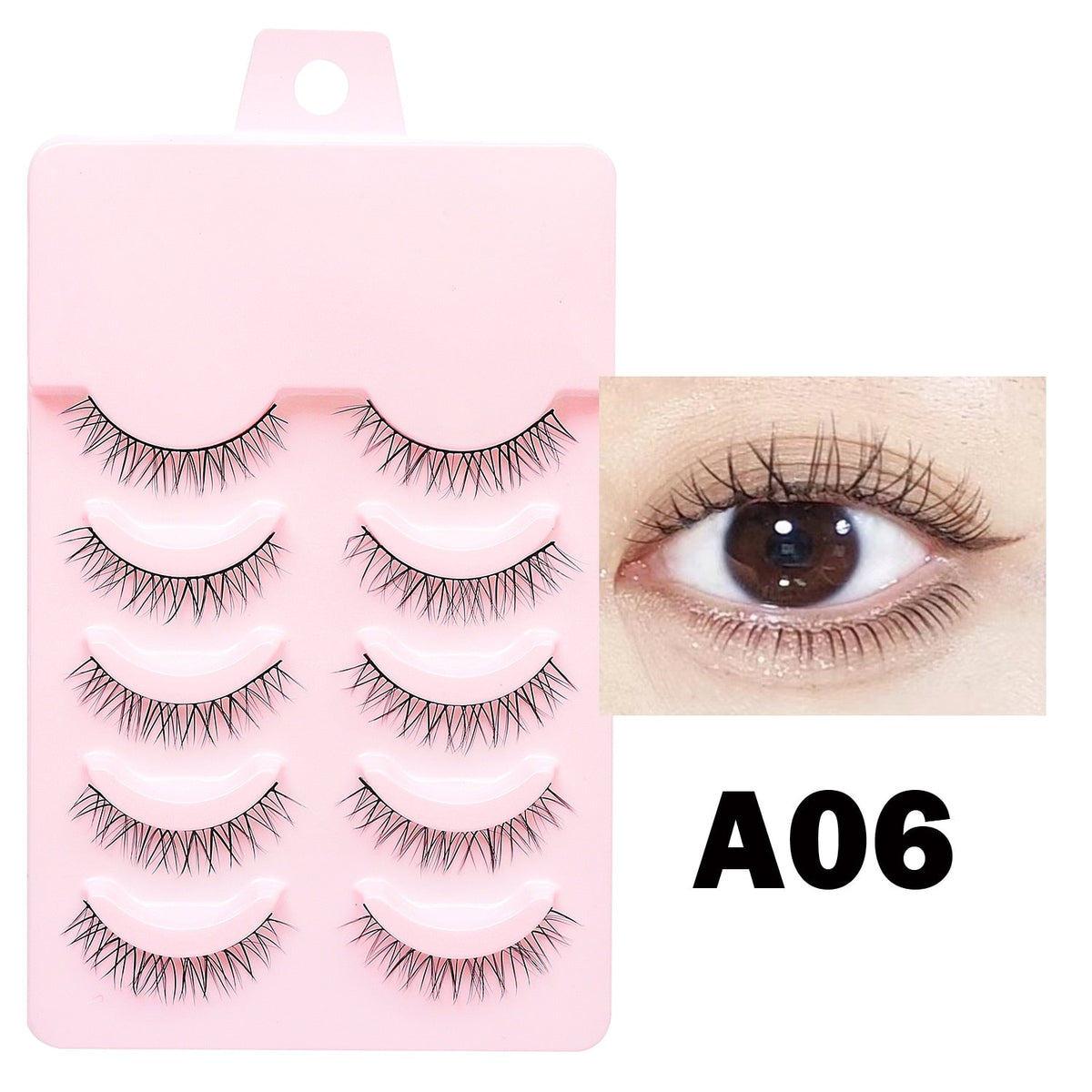 Manga Lashes — Soft Natural Strip Eyelashes | 25 Styles