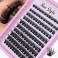 120pcs Cluster Lashes 10–16mm — Wispy D Curl