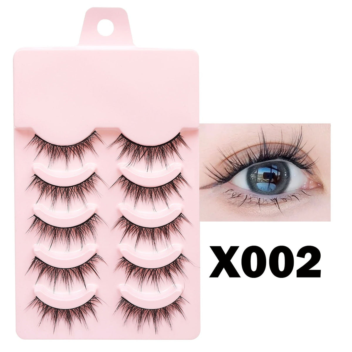 Manga Lashes — Soft Natural Strip Eyelashes | 25 Styles