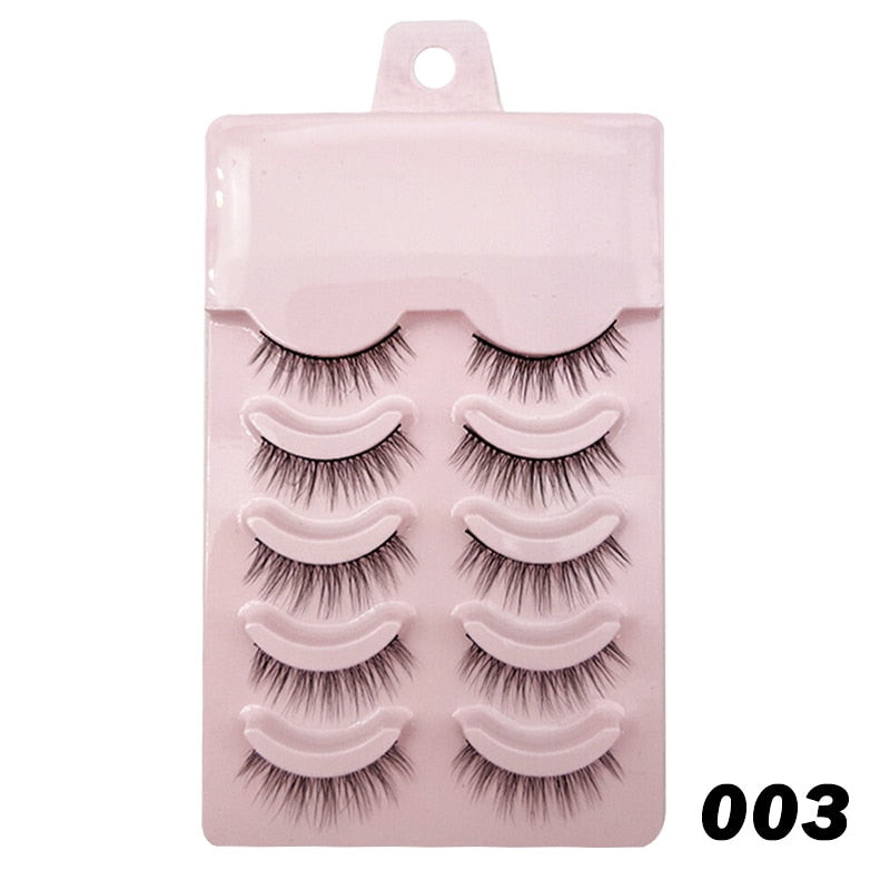 Manga Lashes — Soft Natural Strip Eyelashes | 25 Styles