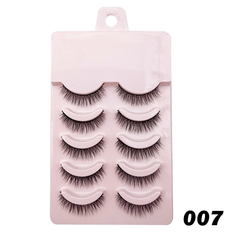 Manga Lashes — Soft Natural Strip Eyelashes | 25 Styles
