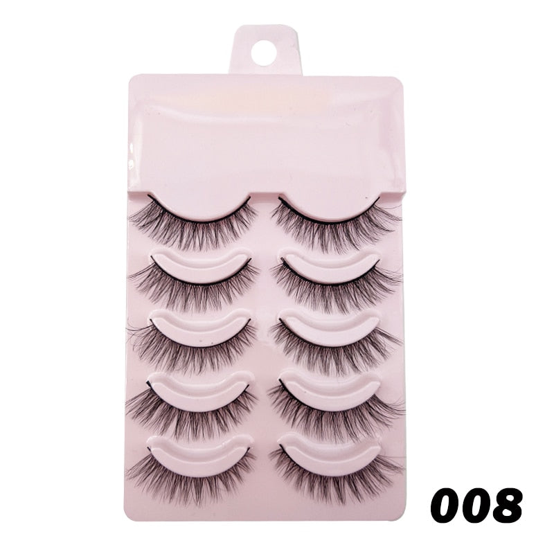Manga Lashes — Soft Natural Strip Eyelashes | 25 Styles