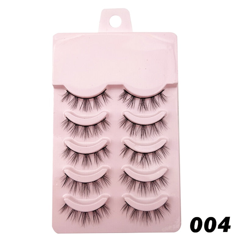 Manga Lashes — Soft Natural Strip Eyelashes | 25 Styles