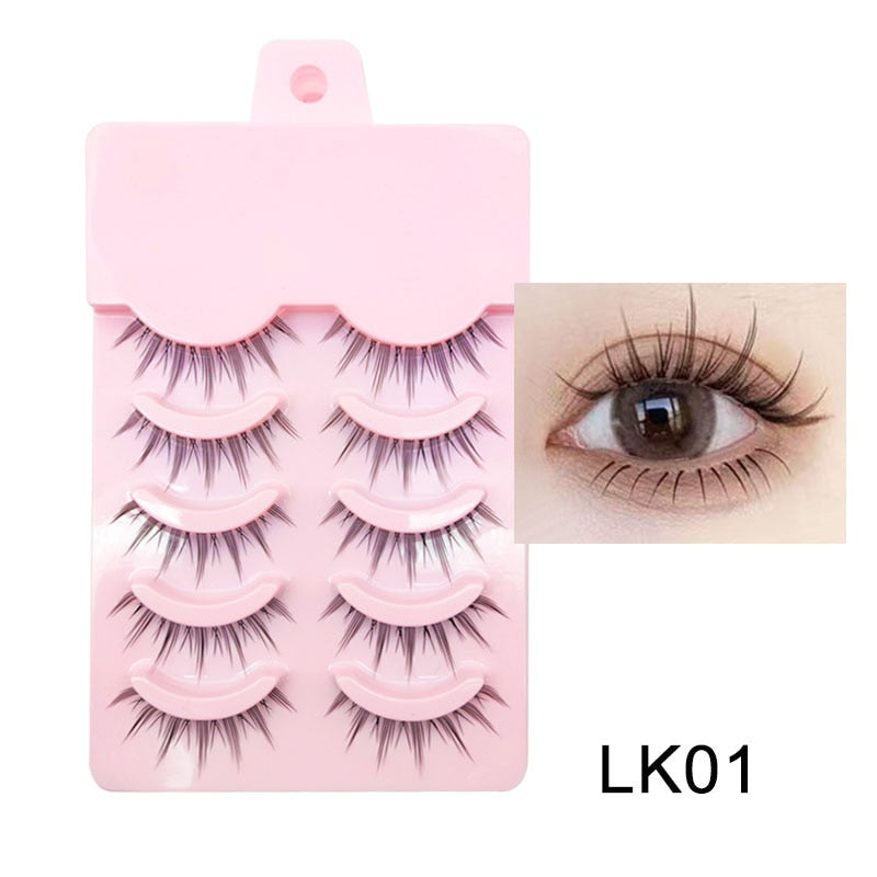 Manga Lashes — Soft Natural Strip Eyelashes | 25 Styles