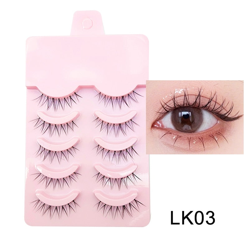 Manga Lashes — Soft Natural Strip Eyelashes | 25 Styles