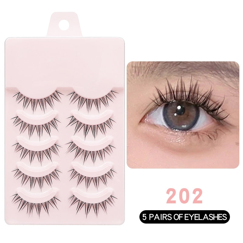 Manga Lashes — Soft Natural Strip Eyelashes | 25 Styles