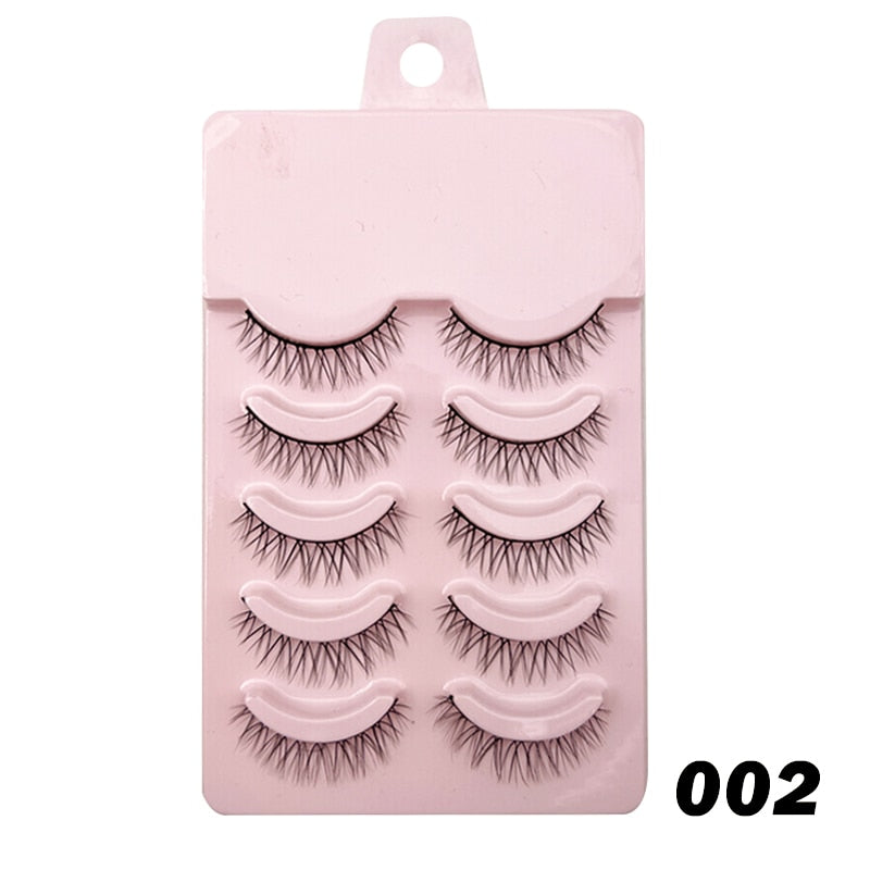 Manga Lashes — Soft Natural Strip Eyelashes | 25 Styles