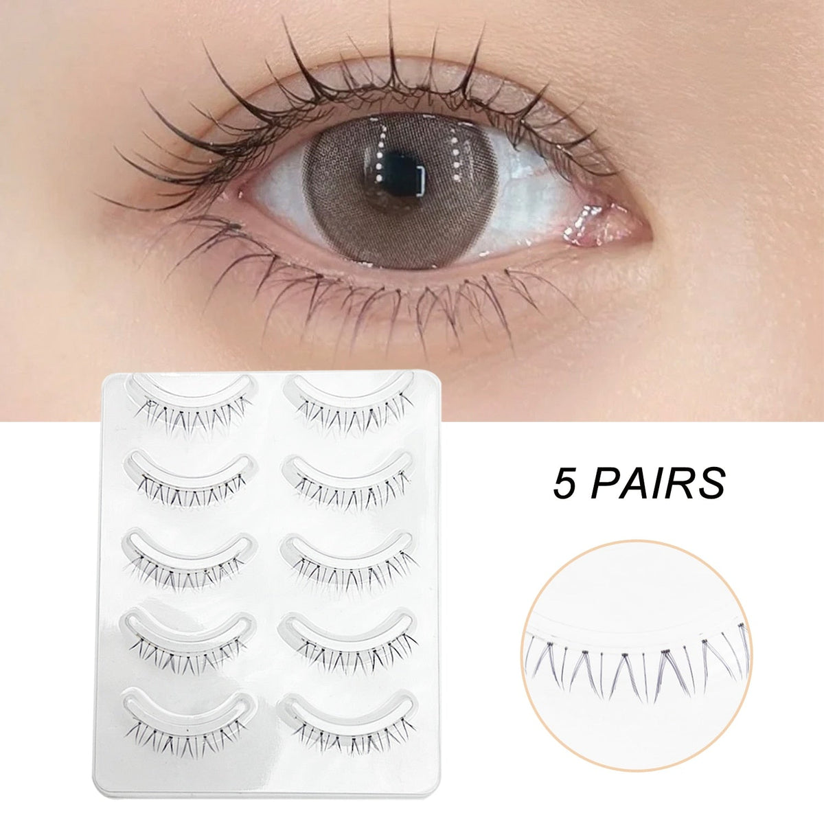 Manga Lashes — Soft Natural Strip Eyelashes | 25 Styles