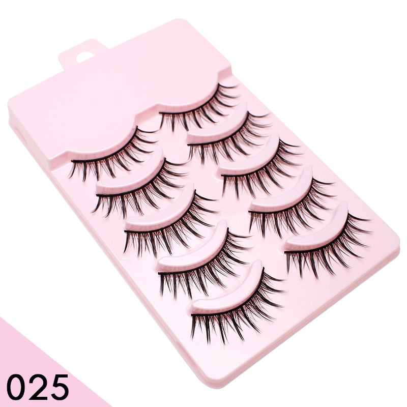 Manga Lashes — Soft Natural Strip Eyelashes | 25 Styles