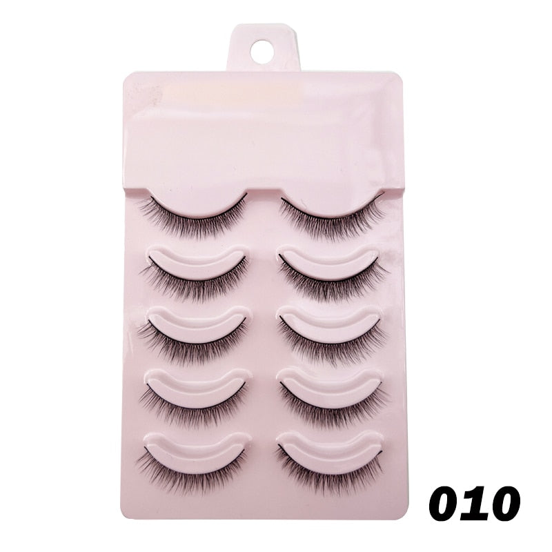 Manga Lashes — Soft Natural Strip Eyelashes | 25 Styles