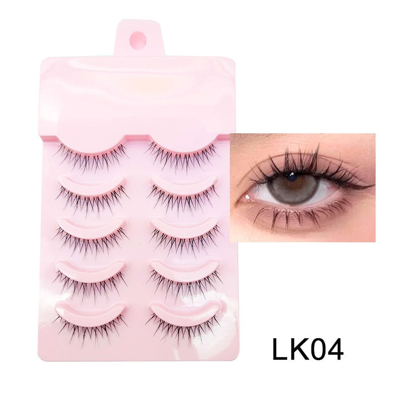Manga Lashes — Soft Natural Strip Eyelashes | 25 Styles
