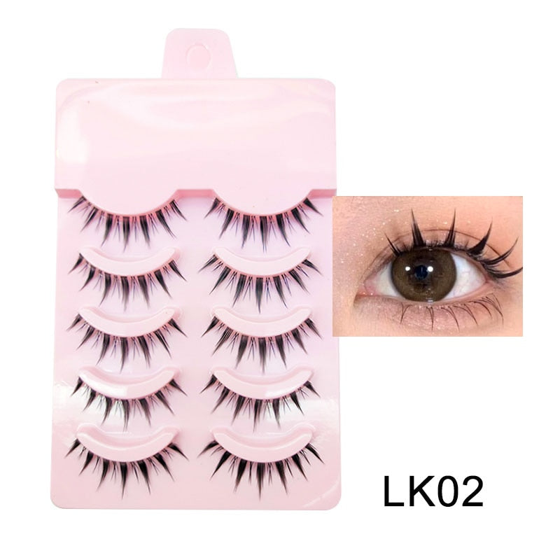 Manga Lashes — Soft Natural Strip Eyelashes | 25 Styles